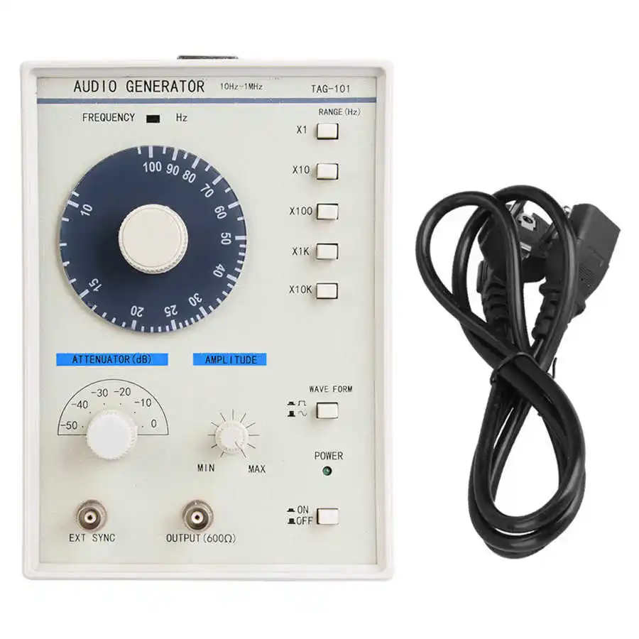 

TAG-101Low Frequency Signal Generator 10Hz-1MHz Signal Generator for Maintenance 220V EU Plug