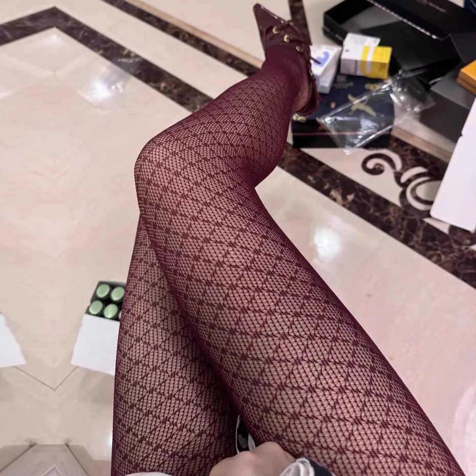 

Sexy Vintage Plaid Pantyhose Retro Women Sexy Hottie Nylon Mesh Tights Gothic Lolita Fishnet Body Stockings Leggings Ins Style