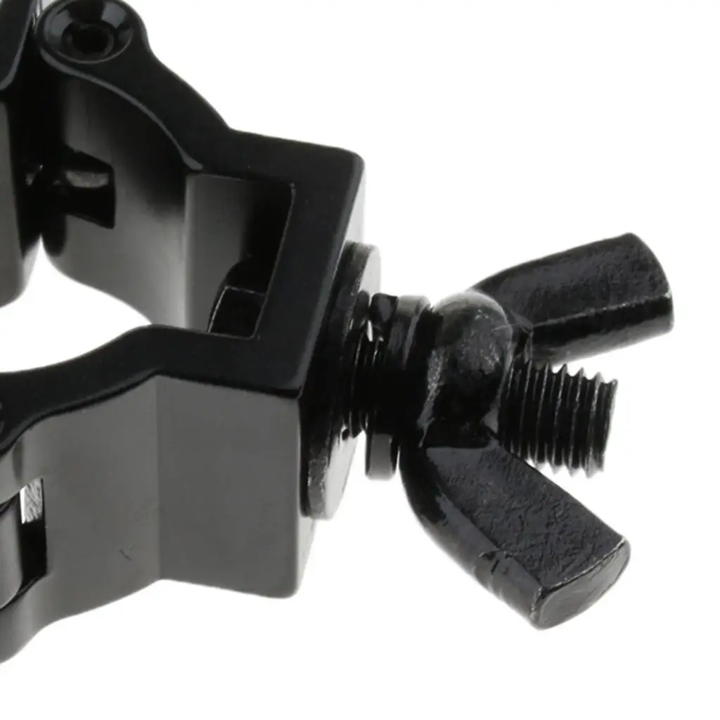 Aluminum Stage Lighting Clamp Hook Secure Truss Attachment Heavy Duty Mount for Professional Spotlight