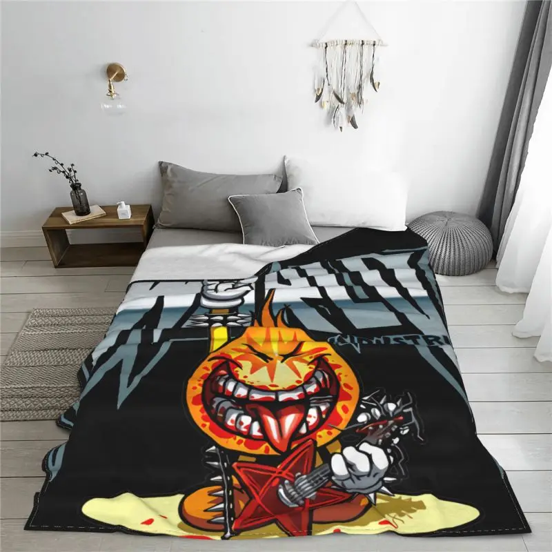 World Industries Flame Boy 90S Skateboards Blanket Quilt For Bed Microfiber Bedding Supply Sofa Decorative