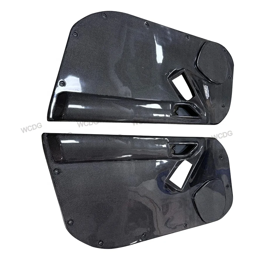 Style Dry Carbon Fiber Side Inner Door Panel for Subaru BRZ ZD8 ZN8 GR86 2021+ Car Inner Door Cover Panel Bodykit