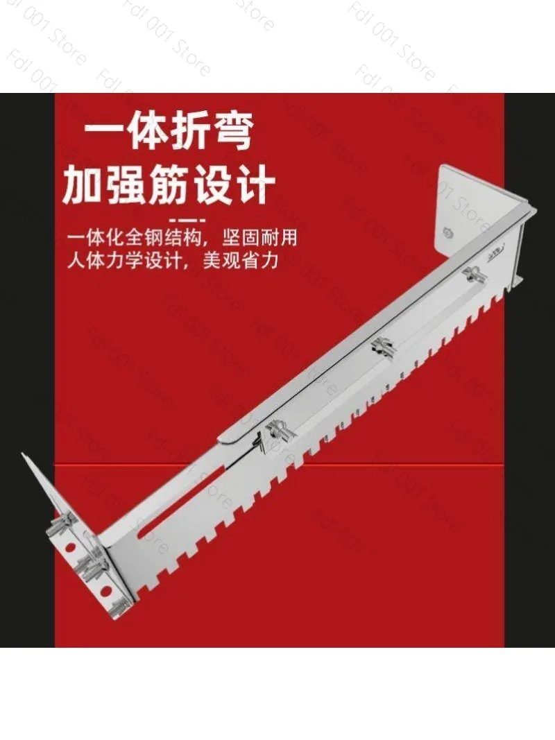 For Fast and Equal Application of Adhesive on The Floor 400-800mm Adjustable Notched Trowel Mortar Comb