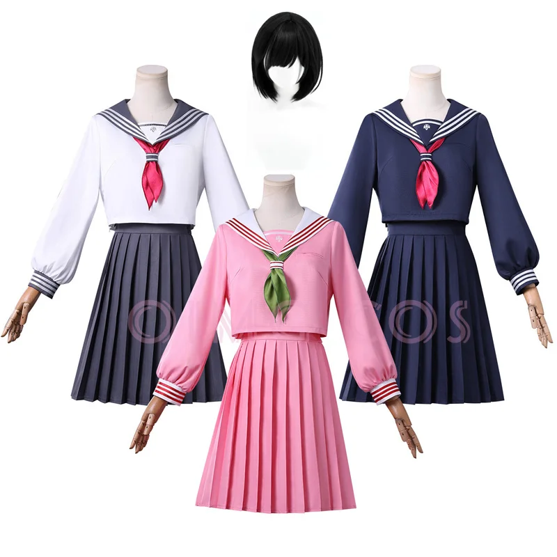 SILENT HILL f Shimizu Hinako disfraz de Cosplay uniforme de carnaval peluca Anime Halloween disfraces de juego para mujeres