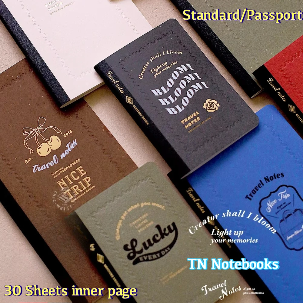 Caderno de Viagem Fromthenon com Refil, Capa Vintage com Relevo em Folha Dourada, Páginas Internas em Grade em Branco para Diário de Viagem Retrô e Planejador