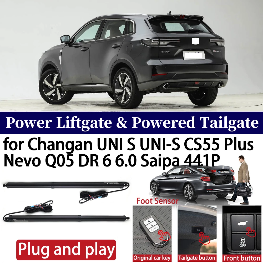 

for Changan UNI S UNI-S CS55 Plus Nevo Q05 DR 6 6.0 Saipa 441P Car Auto Power Electric Tailgate Liftgate Trunk Closer System