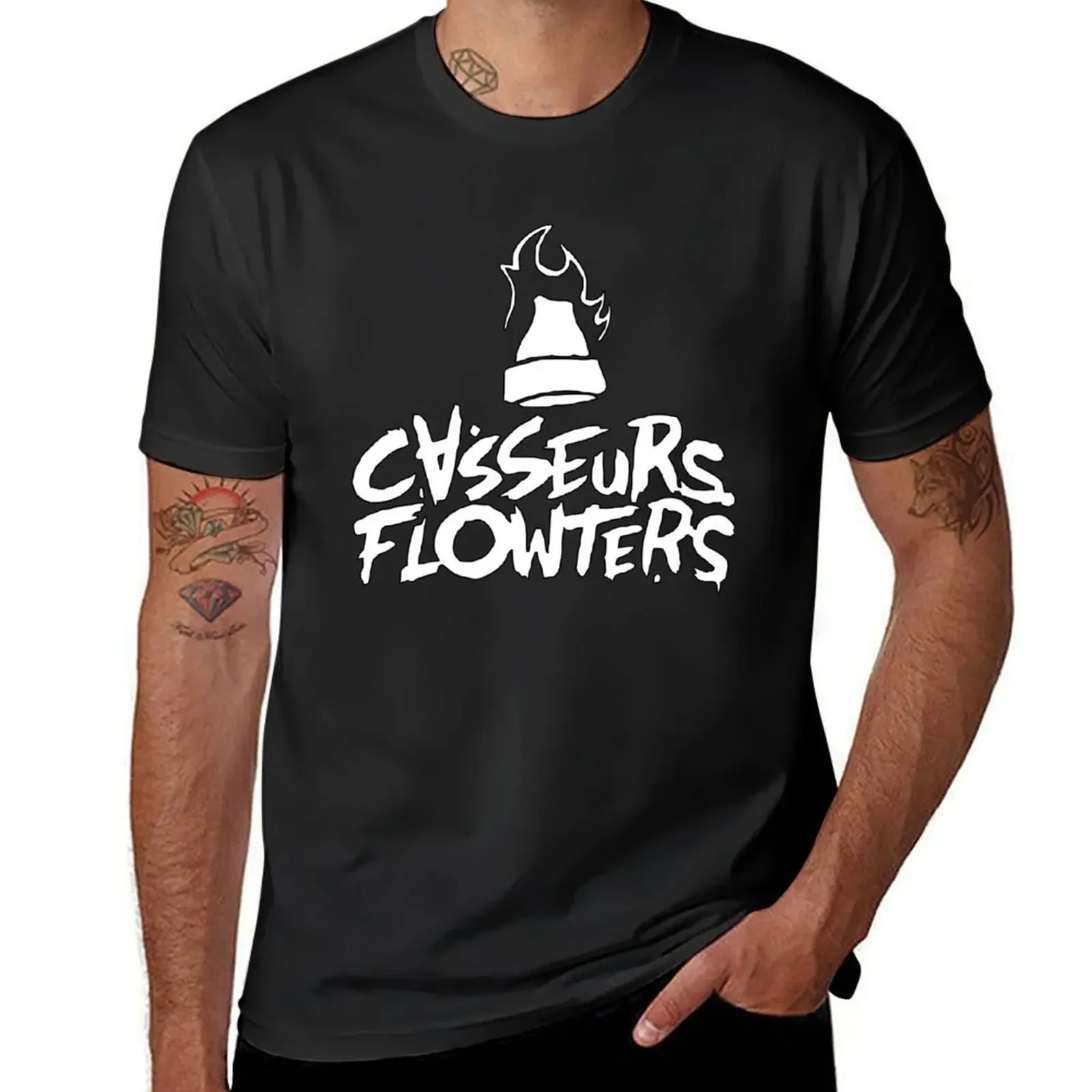 new printed T-shirt 2025 new model orelsan breakers flowters T-Shirt cute clothes vintage mens funny t shirts