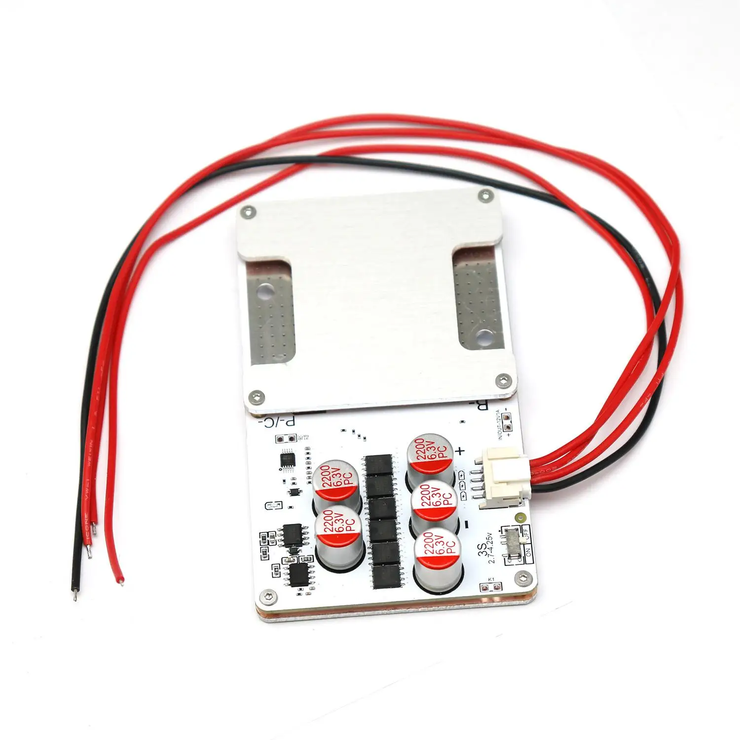 DYKB 3S 80A Li-ion Battery Protection Board 12.6V 5A Active Balancing Common Port Overcharge Overdischarge Module Power Tools
