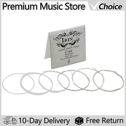IRIN 6 Pcs/Set Guitar Strings Professional Musical Instrument Accessories for Acoustic Classical Guitar Nylon Replacement Parts