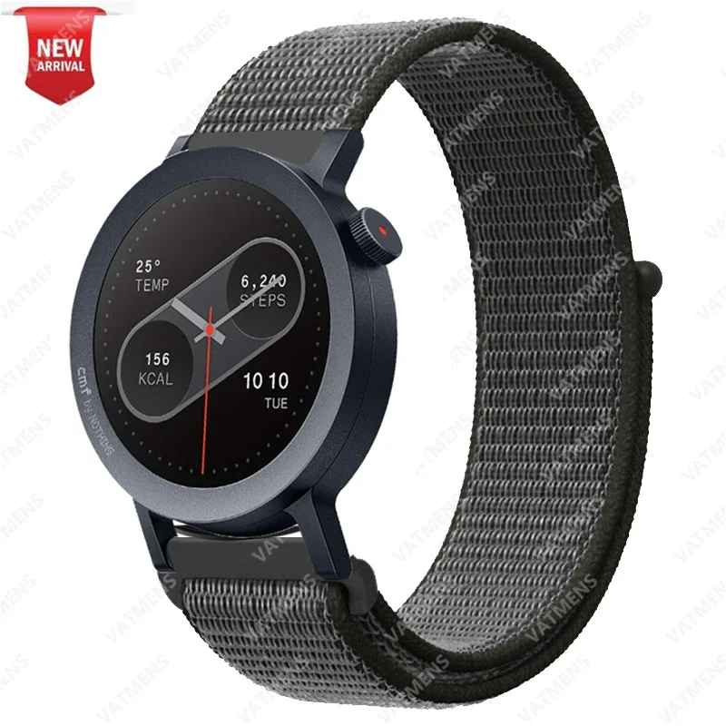 Watch Pro 2-Armband für CMF Watch Pro 2 Ersatz-Smartwatch-Armband, Nylon-Sport-Loop-Armband, Correa-Band – Detail 31