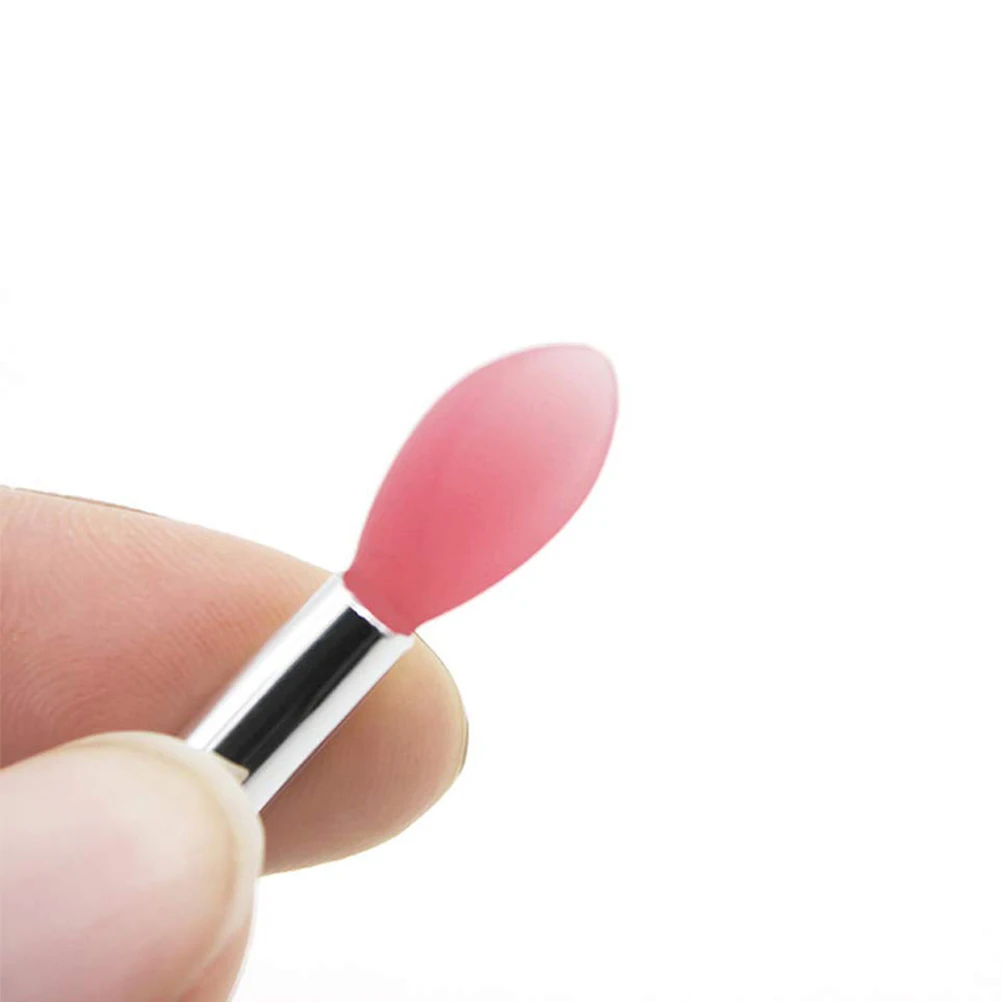 

9pcs Brush Gloss Applicator Travel Size Professional Use Makeup Tool Lipstick Applicator Lip Spoon Gel Lip Balm