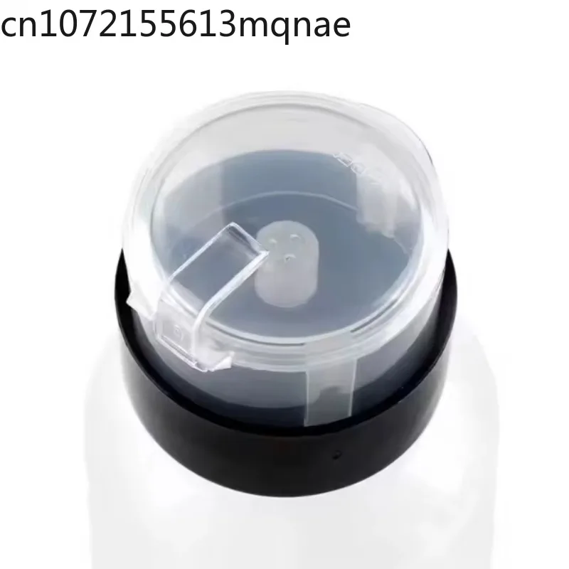 250ML Push‑Type Empty A lcohol Storage Bottle Press‑On Plastic Container for FTTH Fiber Optic End‑Face Cleaning Work