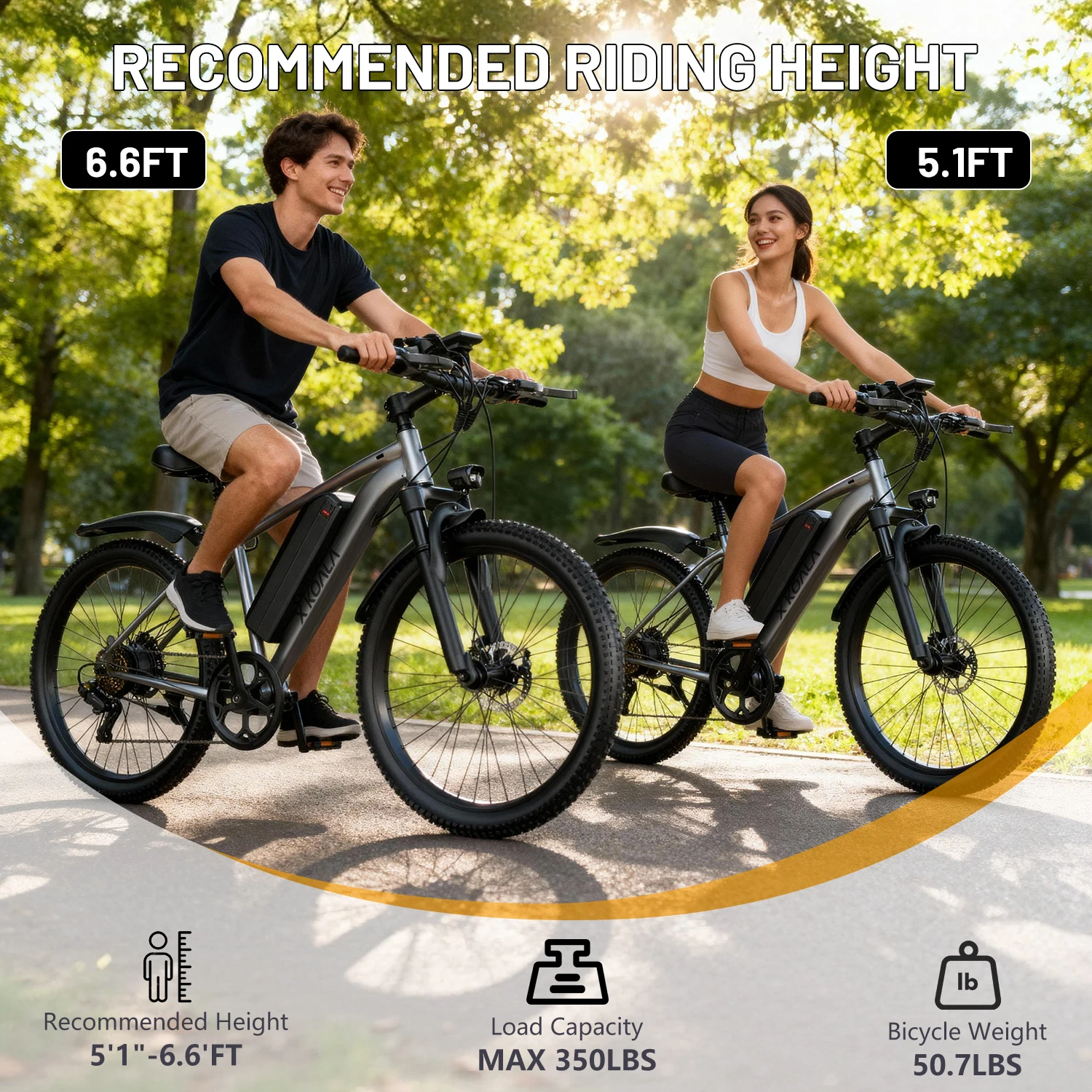 دراجة إلكترونية ذات 7 سرعات للبالغين، دراجة كهربائية مقاس 26 بوصة، محرك ذروة 1200 وات، 55 ميلًا في الساعة للتنقل والدراجة الجبلية الكهربائية على الطرق الوعرة،