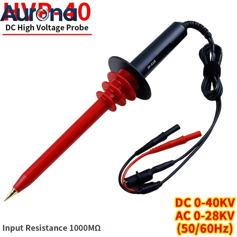 【Spare】HVP-40 High Voltage Probe 1000:1 Connected To Multimeter High Voltage Test Rod, Electrostatic Pressure High Voltage Atten