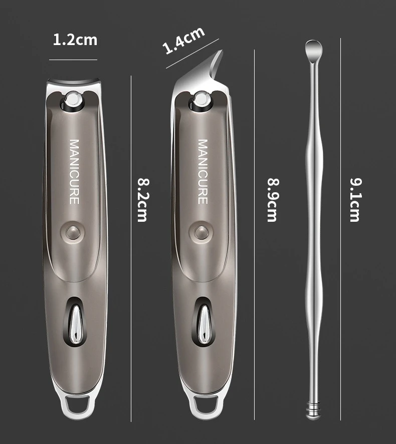 Duitsland roestvrijstalen nagelknipper set teennagel kunstgereedschap nagelknipper manicure sets pedicure gereedschap benodigdheden voor thuis