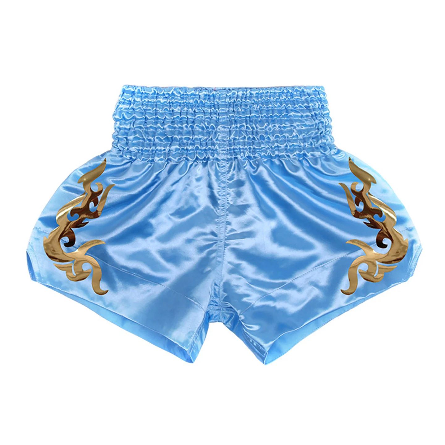 Antherboxer-pantalones cortos de Muay Thai para adultos y niños, bañadores de boxeo con bordado auténtico, entrenamiento de Sanda de lucha gratis