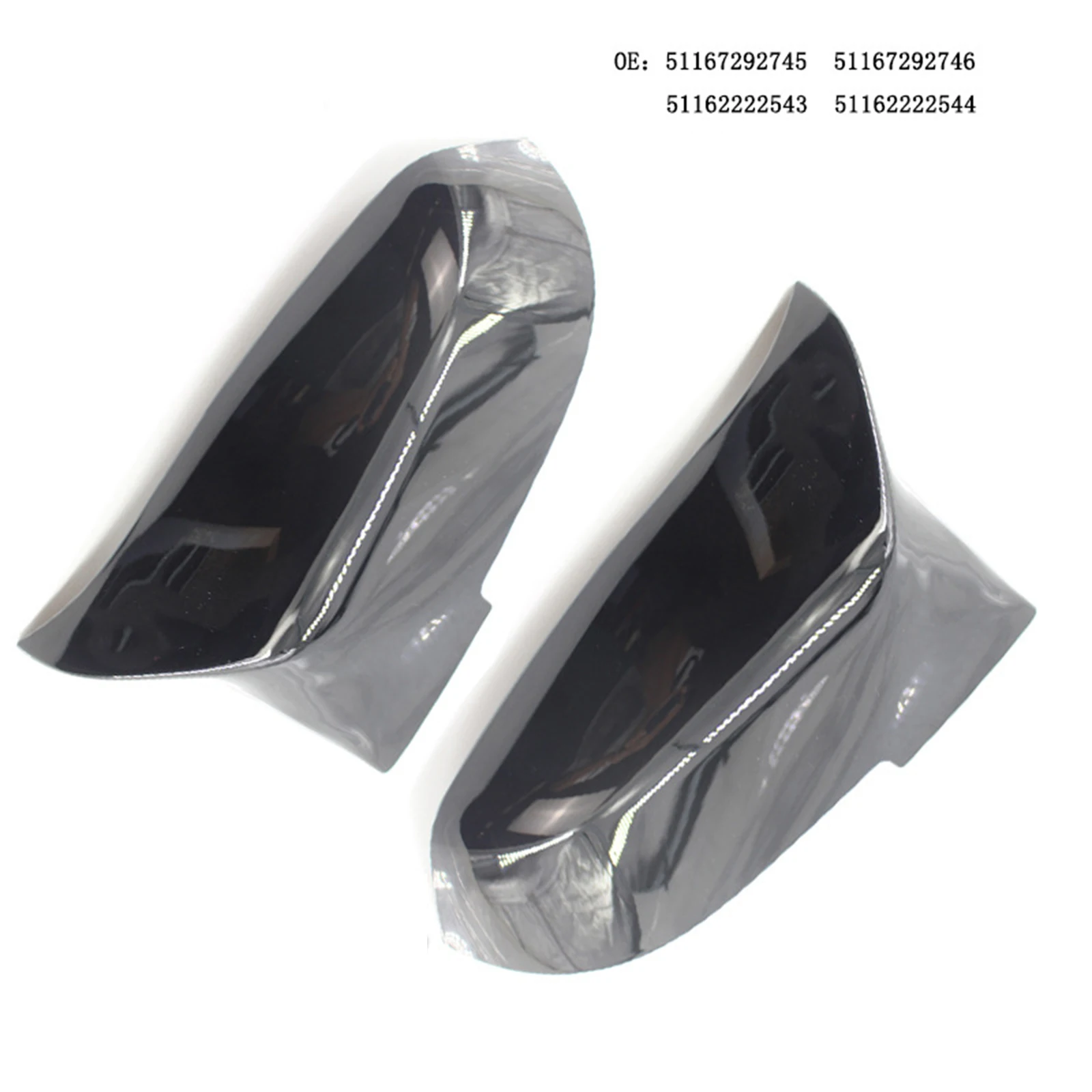 

Для BMW 1, 2, 3, 3GT, 4, M2, i3 серий F20, F21, F22, F23, F30, F31, F32, F33, F34: черная накладка на зеркало заднего вида, крышка бокового зеркала, корпус зеркала