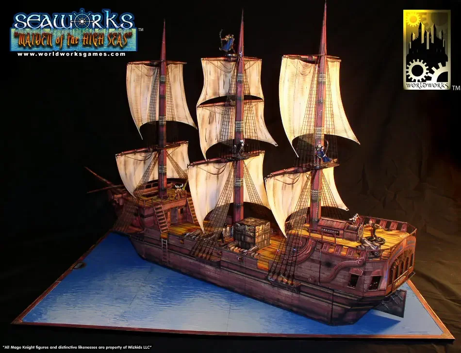 

High Seas Girls 3D Paper Model