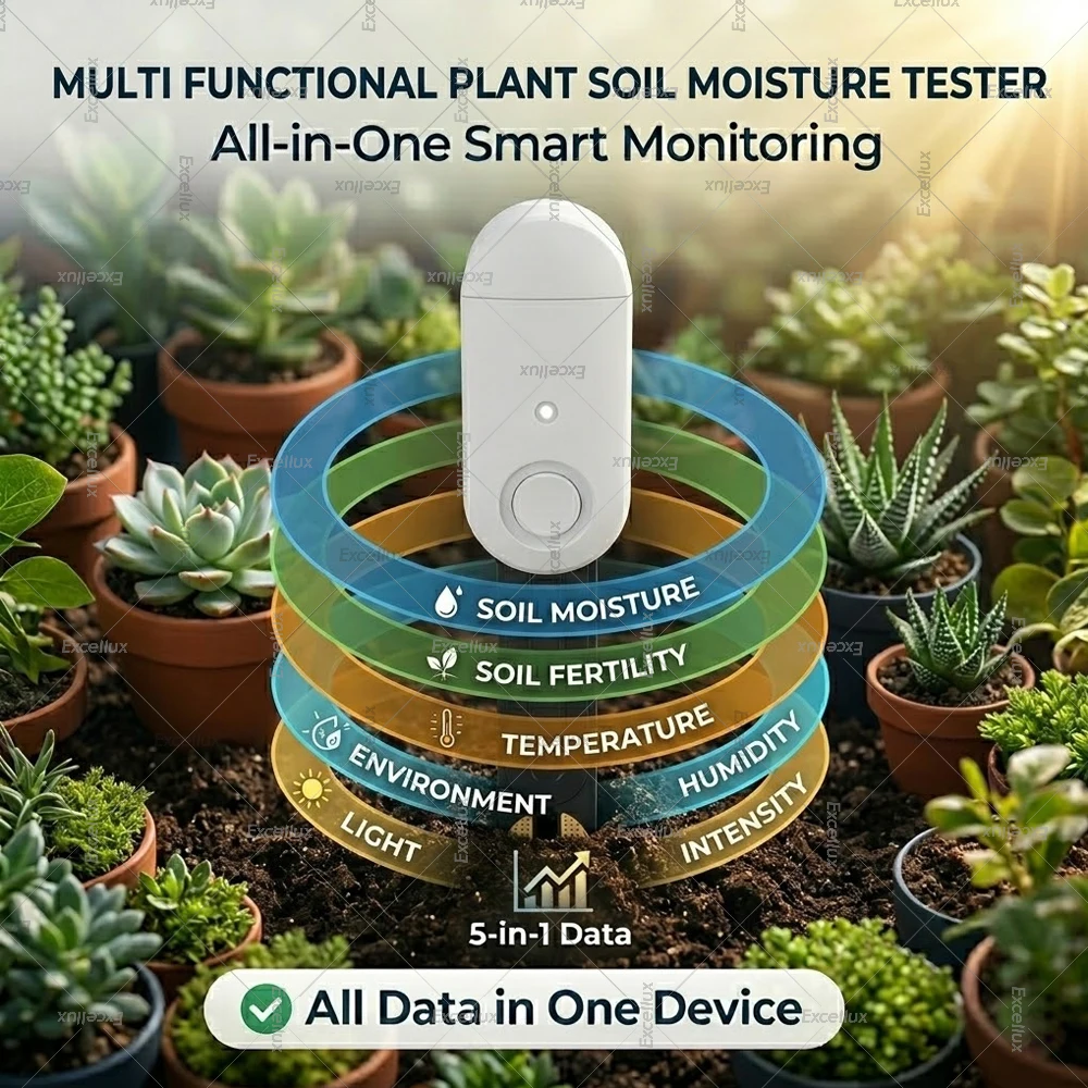 Zigbee スマート土壌水分センサーメーター 土壌水分温度 - Smart Zigbee Garden Light のレビューと価格