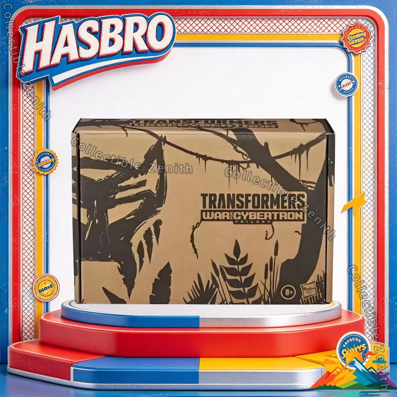【Spot goods】Hasbro Tricranius WFC‑K39 Kingdom War for Cybertron Deluxe D‑Class  Maximal Fossilizer Triceratops Skeleton