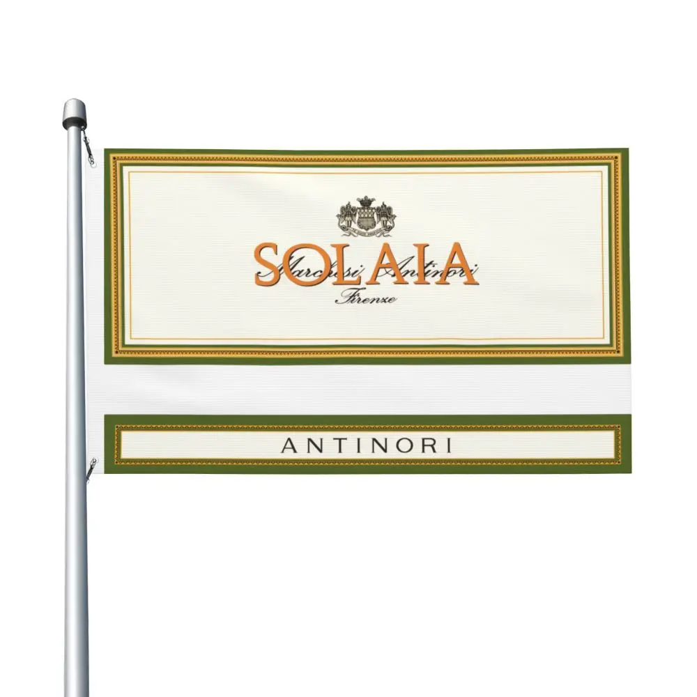 НОВЫЙ двухсторонний баннер Solaia, флаг Бризе, садовый флаг, декоративный флаг, баннер для вечеринки, 3x5 футов (90x150 см)