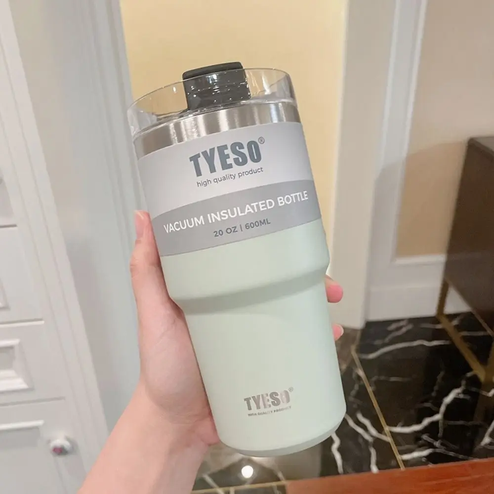 Sealing Bottle Cover for 20oz/30oz Splash Spill Proof Plain Plastic Replacement Lids for Tyeso/Stanley Tumber Cup Cap Multicolor