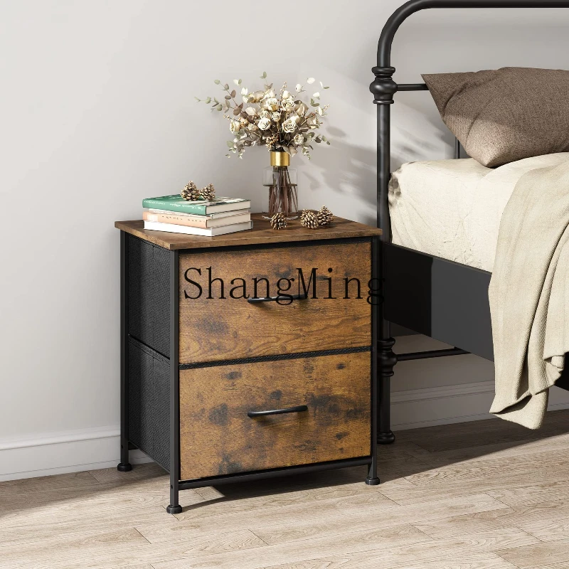 

SM household simple floor-to-ceiling simple bedroom bedside table multi-functional drawer rack