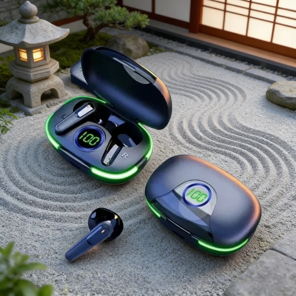 سماعات أذن TWS لاسلكية بلوتوث Fone سماعات رياضية تعمل باللمس مع ميكروفون للهواتف الذكية