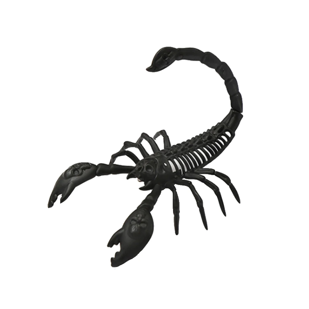 

Glowing Scorpion Toys Lifelike Plastic Insect Odorless Reusable Operated Light Emitting April Fools Halloween