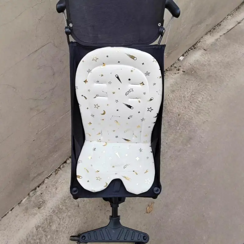 54DF Infant Carriage Cushions Soft & Supportive Seats Pad Liners Breathable Baby Seats Pad for Strollers for Everyday Use