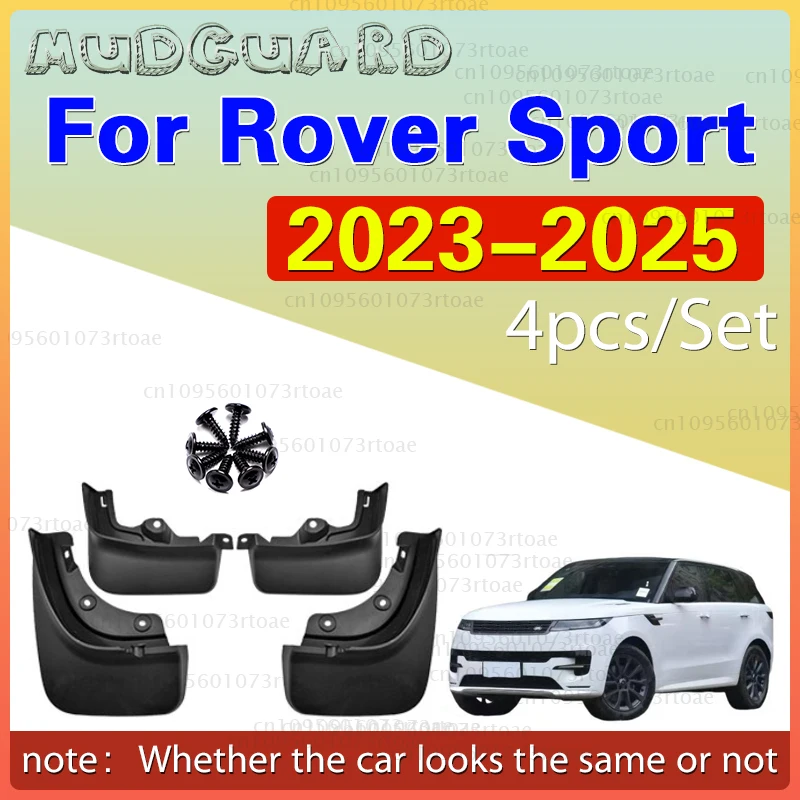 For Land Rover Range Rover Sport 2023~2025 MK3 3th 360PS 400PS L461 Car Mudguards Mudflap Mudguard Splash Guards Flaps Fender