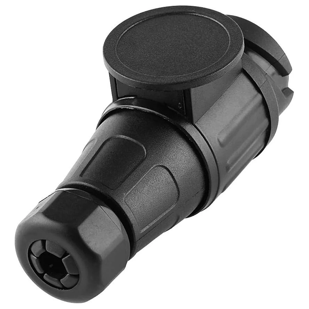 13Pin Trailer Plug 12V Towing Bar Socket 13 Pole Caravan Wiring Electrical Connector Trailer Electrical Connector for Vehicle RV