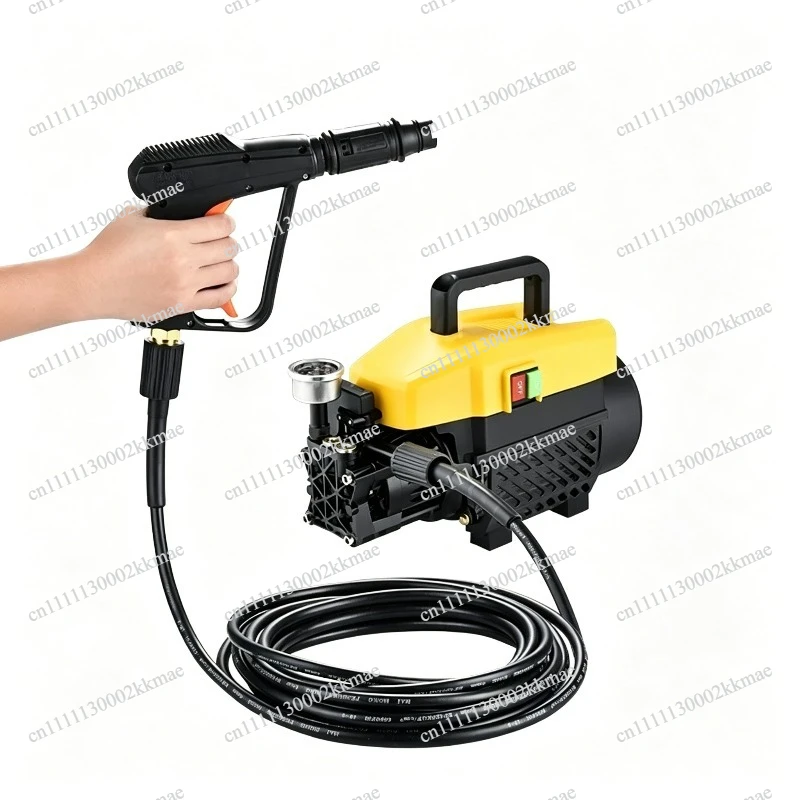 Portable 220V High Pressure Car Washer Gun Electric Power Water Jet for Home Auto Cleaning