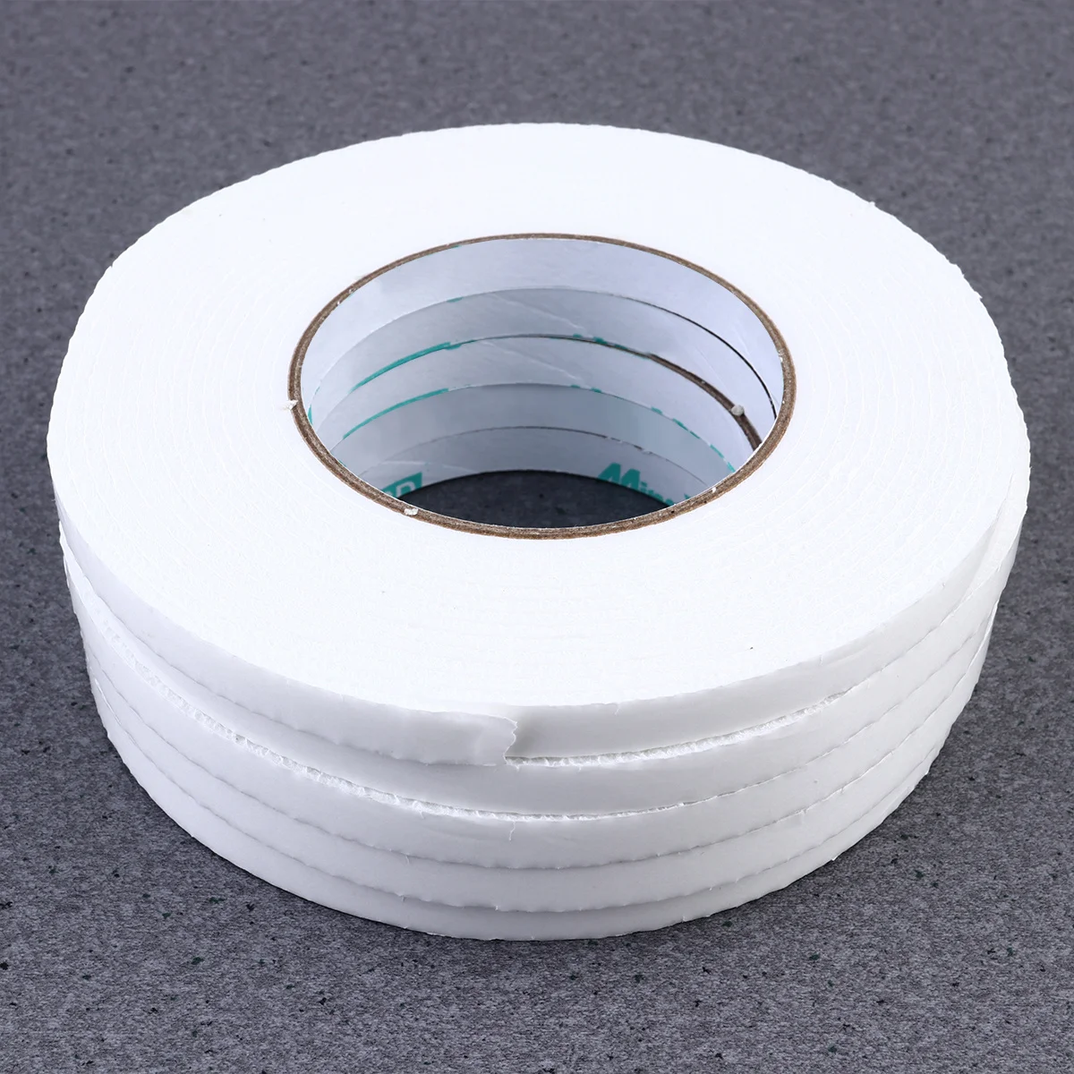 8pcs 8 Rolls Foam Tape 1.5Cm Wide Heavy Duty Adhesive For Home Office Furniture Car Insulation Waterproof Shockproof Soundproof