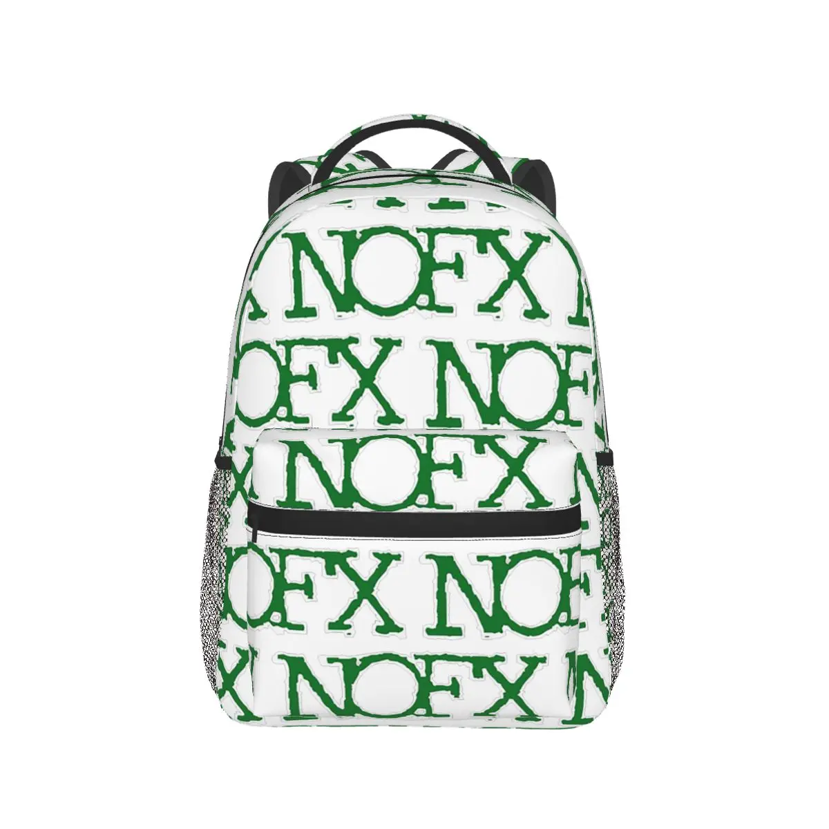 Nofx Band Final Tour Skull حقيبة ظهر رائجة البيع Daypack سعة كبيرة للأطفال حقيبة كتب حقيبة مدرسية حقائب كتف للرجال والنساء #1