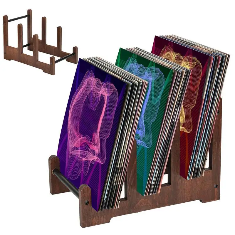 

Органайзер для записей, деревянная стойка для записей, 3-слойный настольный альбом, полка для рецептов, держатель для фотографий, книжная полка для книжного магазина