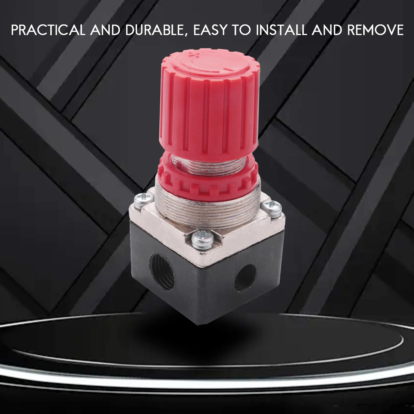 ตัวลดความดัน1/4นิ้วเรกูเลเตอร์วัดแรงดันมาตรฐานอียู