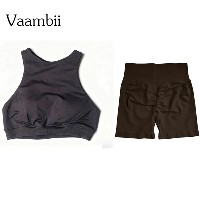 

Динамичный комплект для спортзала: топ-бра и шорты | Спортивный комплект для велоспорта и йоги 4,5 дюйма, 2 предмета, женский, ультрамягкий, для тренировок на открытом воздухе