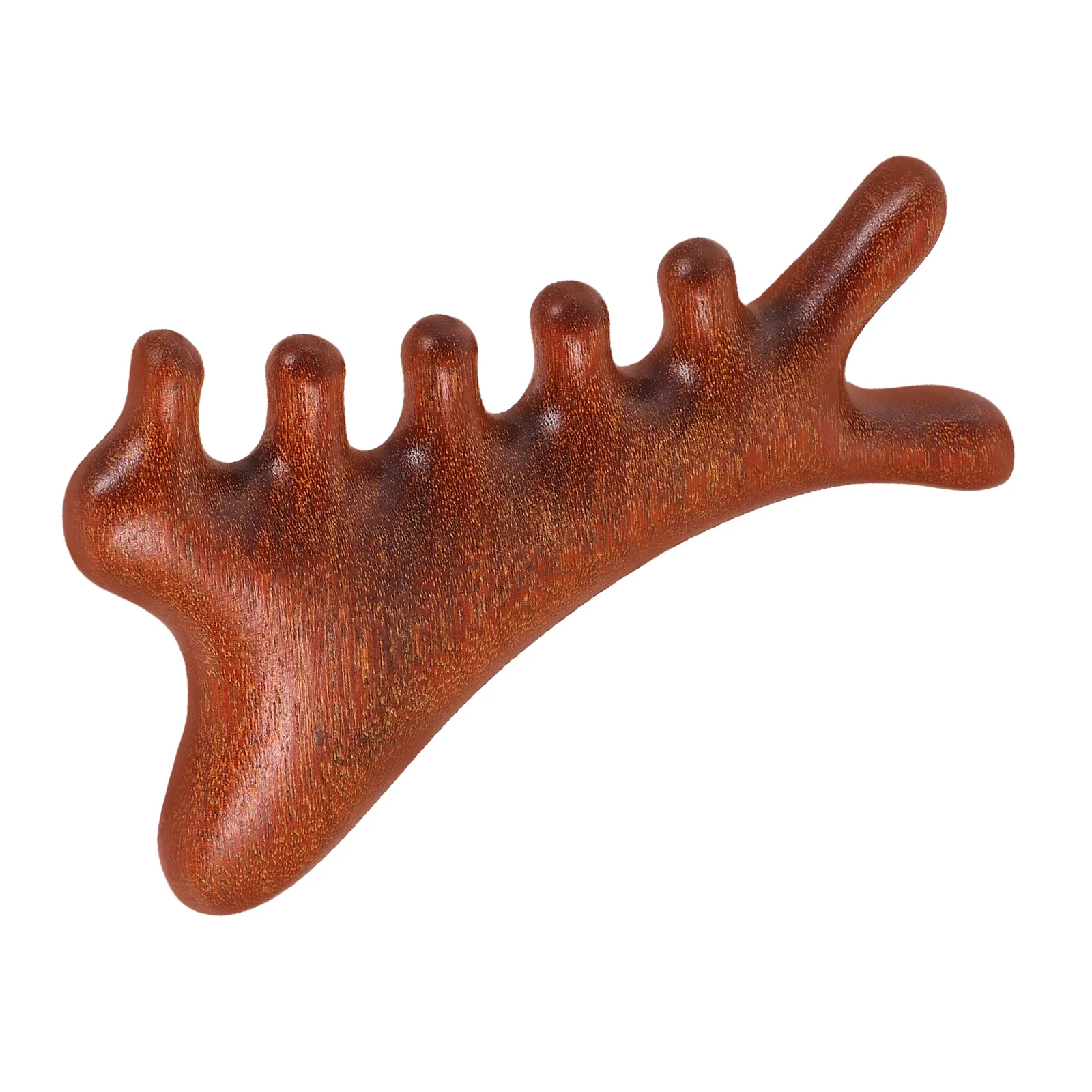 

Деревянная расческа-массажер для кожи головы, элегантный инструмент для распутывания вьющихся волос, портативная массажная расческа для ухода за кожей головы для наращивания