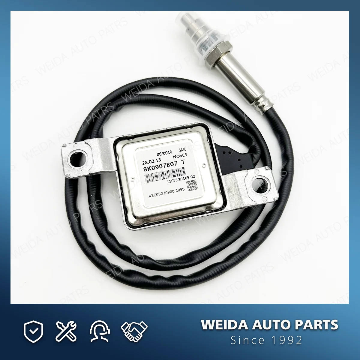 8K0907807T A2C08270900 New Nox Sensor Nitrogen Oxide Sensor For Audi A4 8K A5 A6 Q5 8R 2010-2017