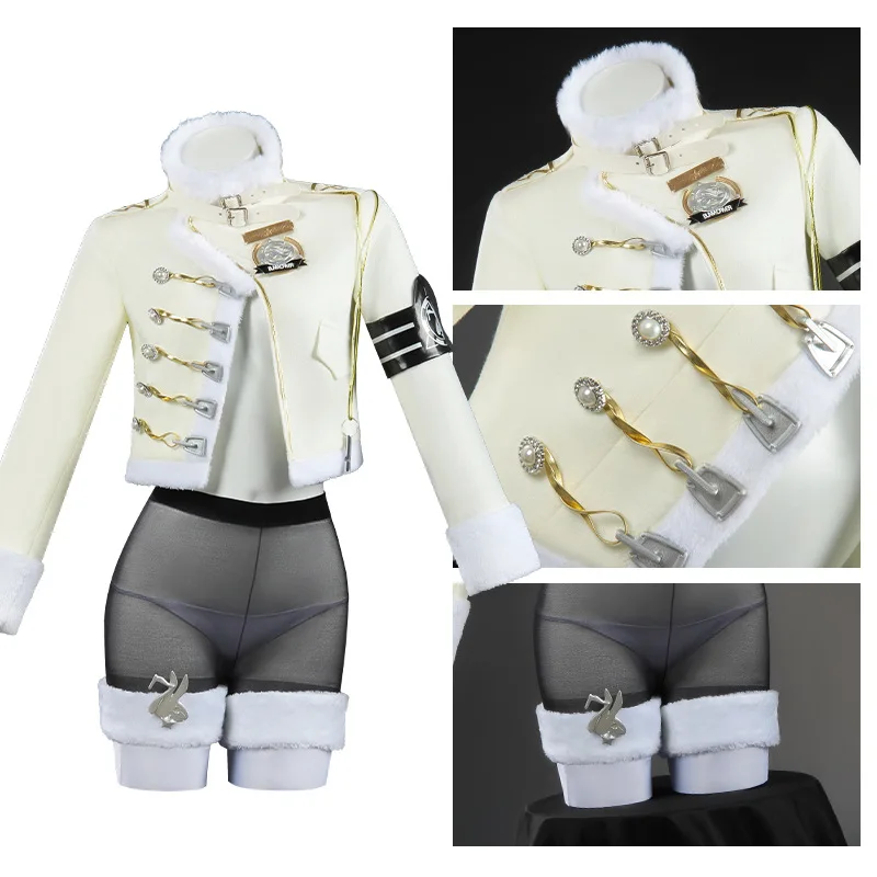 Anime Blanc Cosplay Costume Wi - Party Games Animals ulasan dan harga