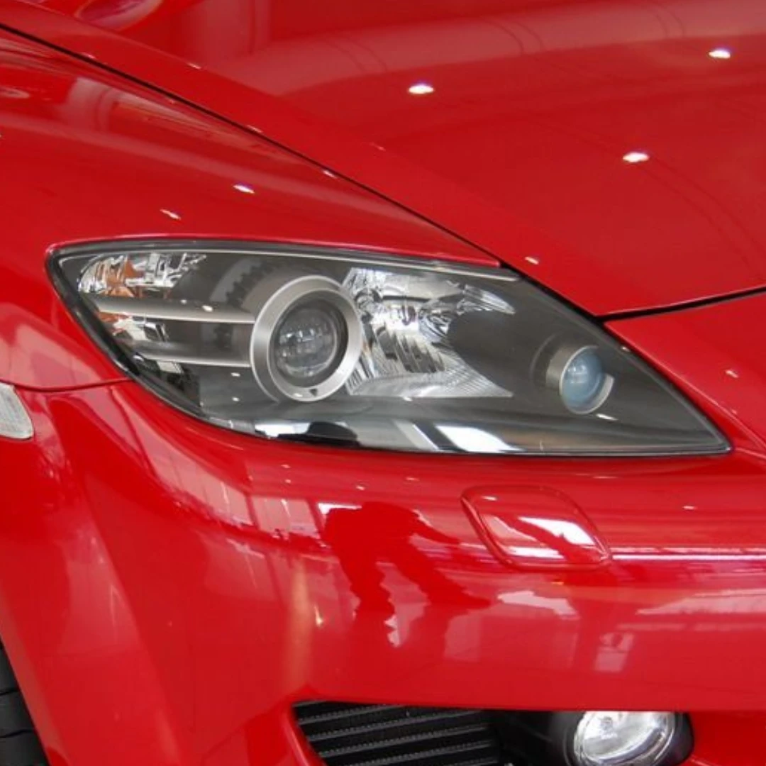 For Mazda RX8 RX-8 2001 to 2010 Car Accessory Products Transparent PC Material Headlights Lamp Lens