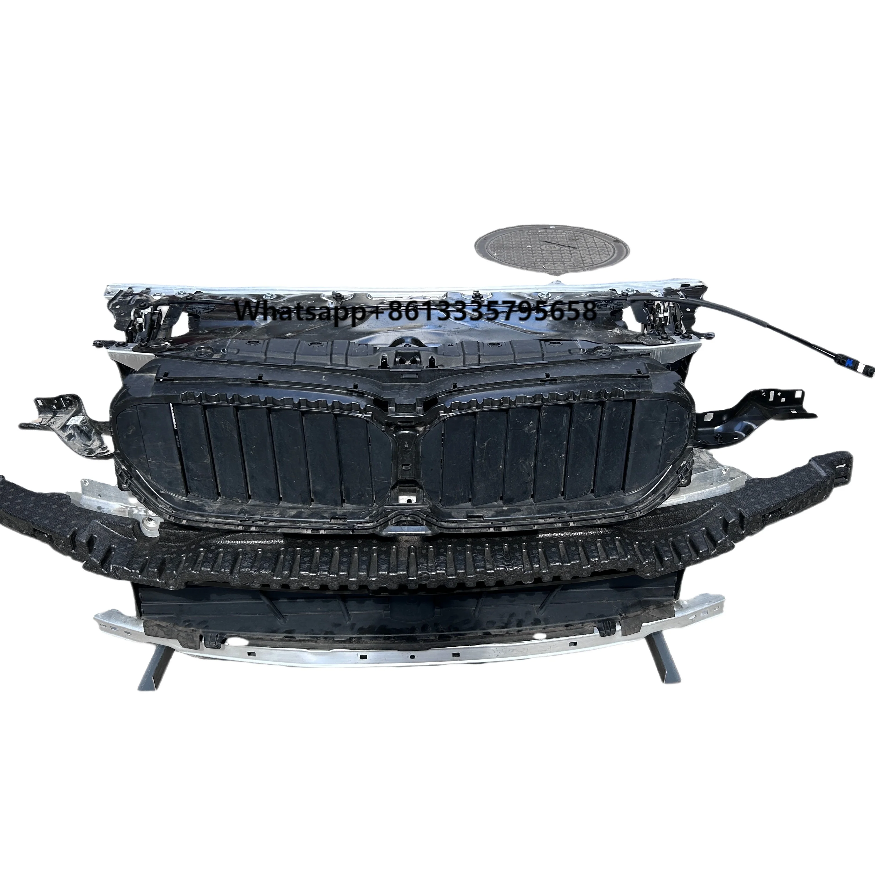 

For 5 Series G30 Original Used Radiator with Bracket Support Interior Parts for G30 Body Kit with Fan Auto Parts