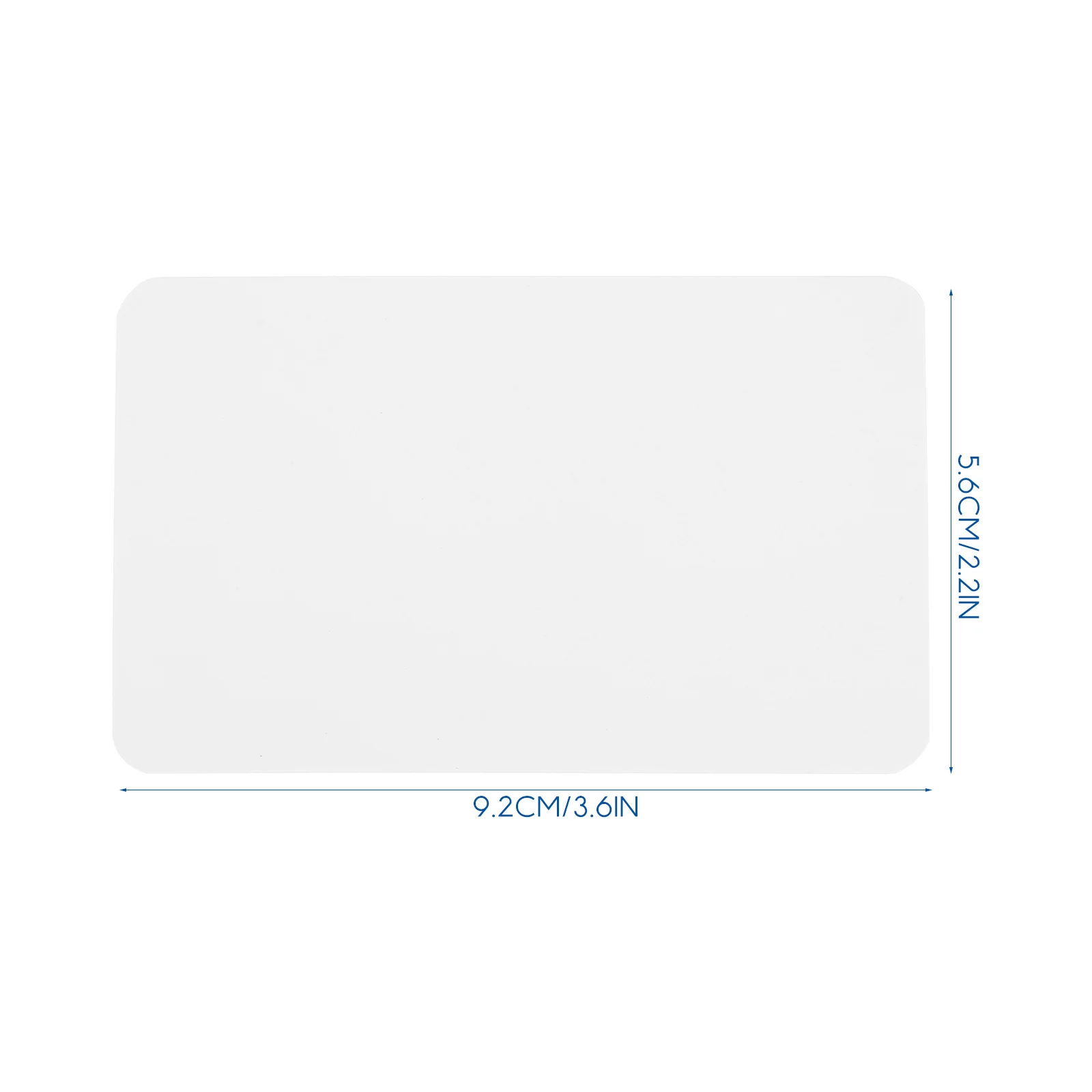 3 Boxes Multi-Function Blank Cards Compact Graffiti Cards Smooth Writing Round Corners Neatly Cut Convenient Carry