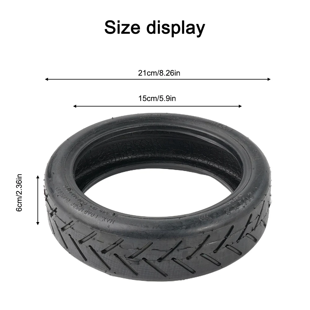 For -Xiaomi Electric Scooter Tire Rubber Tire 8 1/2x2 Upgraded Thicken Inner/outer  Tube 8.5