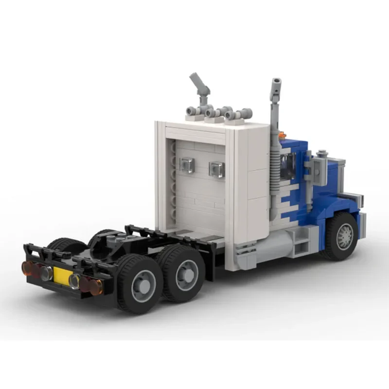 MOC-73545 ใหม่รถบรรทุกขนส่งขนาดเล็กBuilding Blockรุ่น 407 ชิ้นส่วนการศึกษาเด็กคริสต์มาสอาคารบล็อกของเล่นของขวัญ