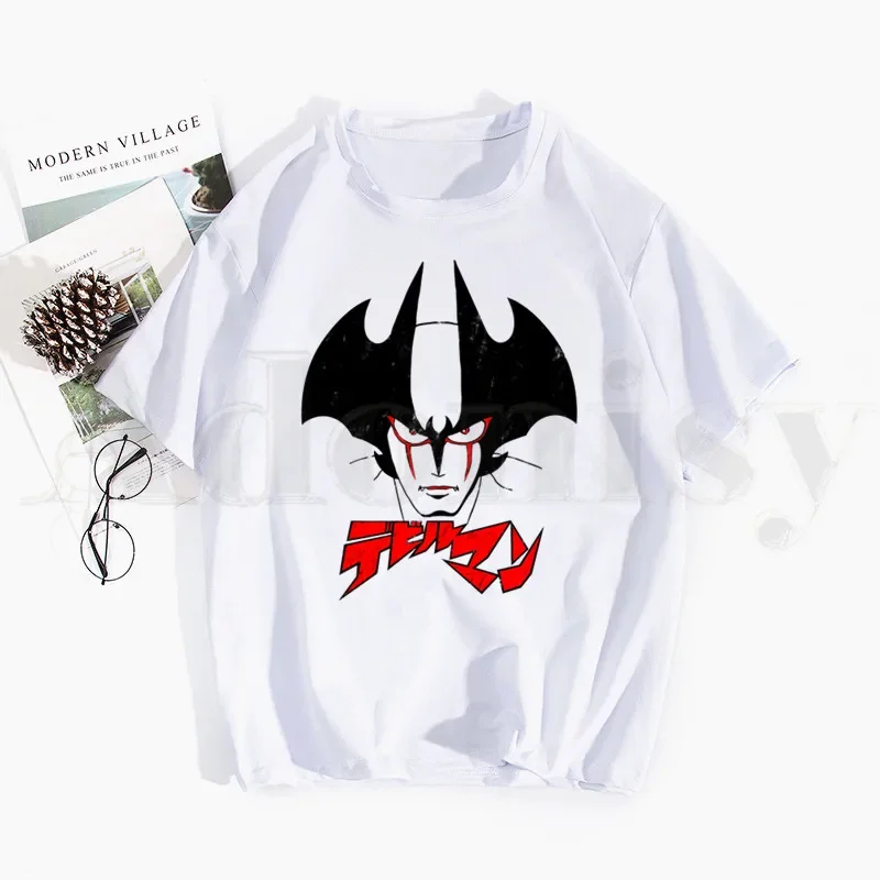 Devilman Crybaby Japanese Anime Devil Man T Shirts Tops Tees Men Women Short Sleeve Casual T Shirt Streetwear Funny