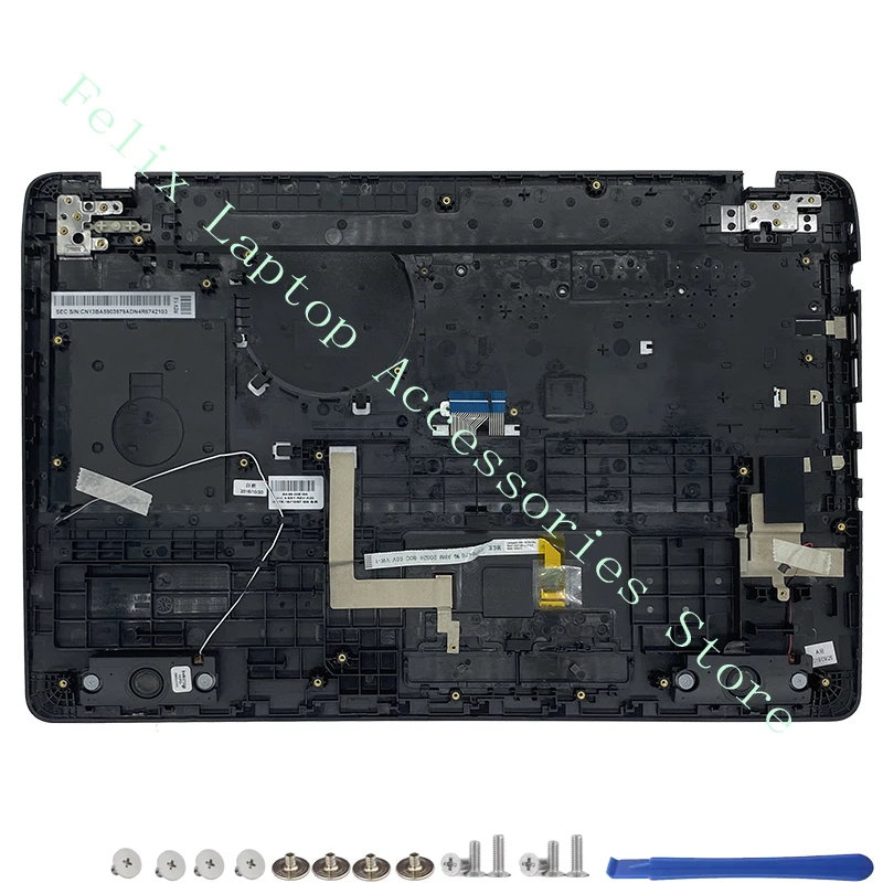 Para NP300E5K NP300E5M NP3500EM NP300E5L nueva cubierta trasera LCD para portátil/bisel frontal/cubierta de bisagras/reposamanos/cubierta inferior para teclado