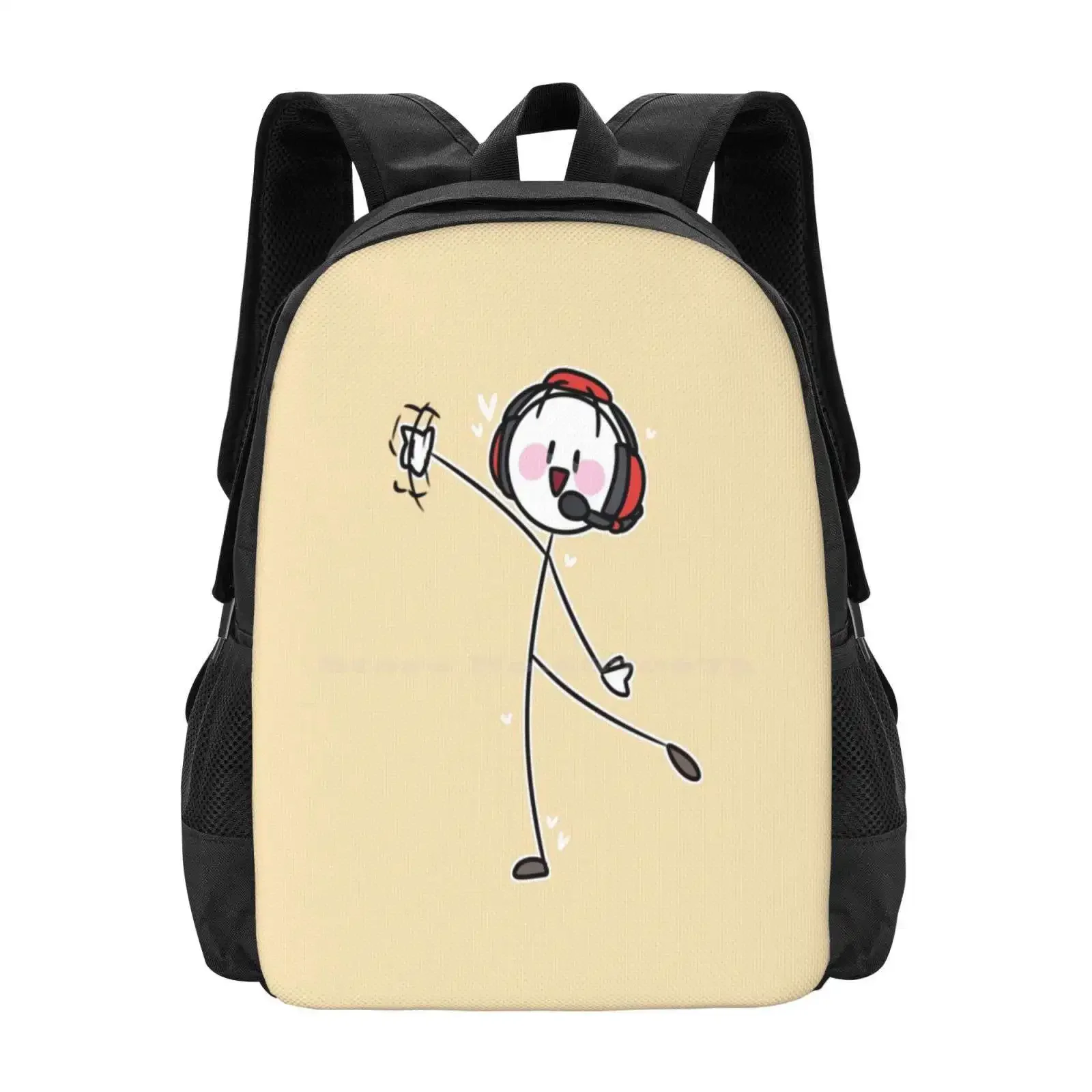 

Calvin Captain G 3d Print Design Backpack Student Bag Gaming Henry Stickimin Gamer Gamer Henry Stickmin Distraction Dance You