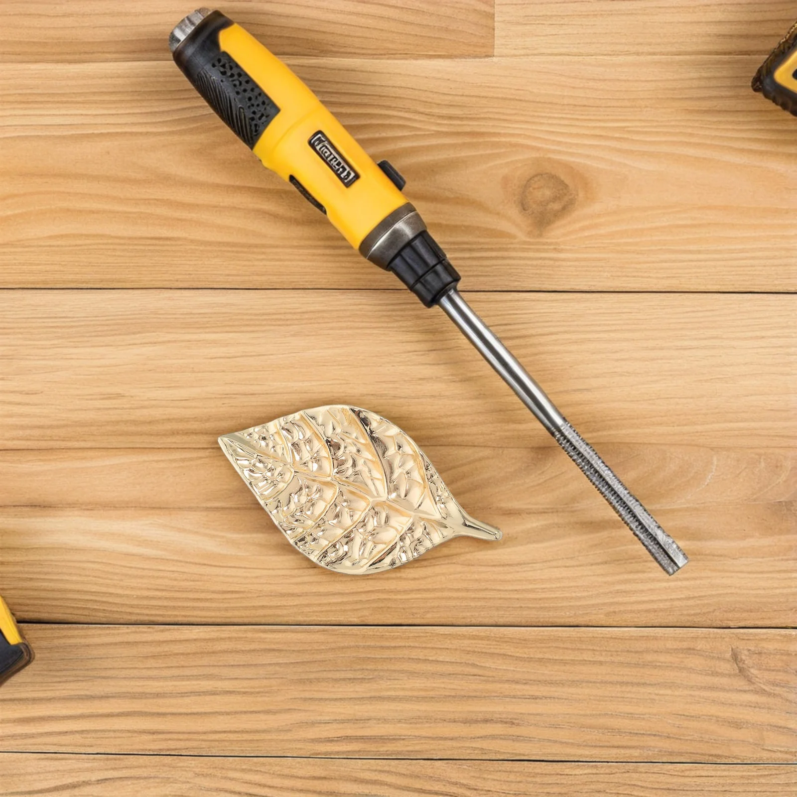 

3Pcs Decorative Leaf Shape Knob Handles Smooth Grip for Various Furniture Pieces DIY Projects Leaf Shape Knob Handles