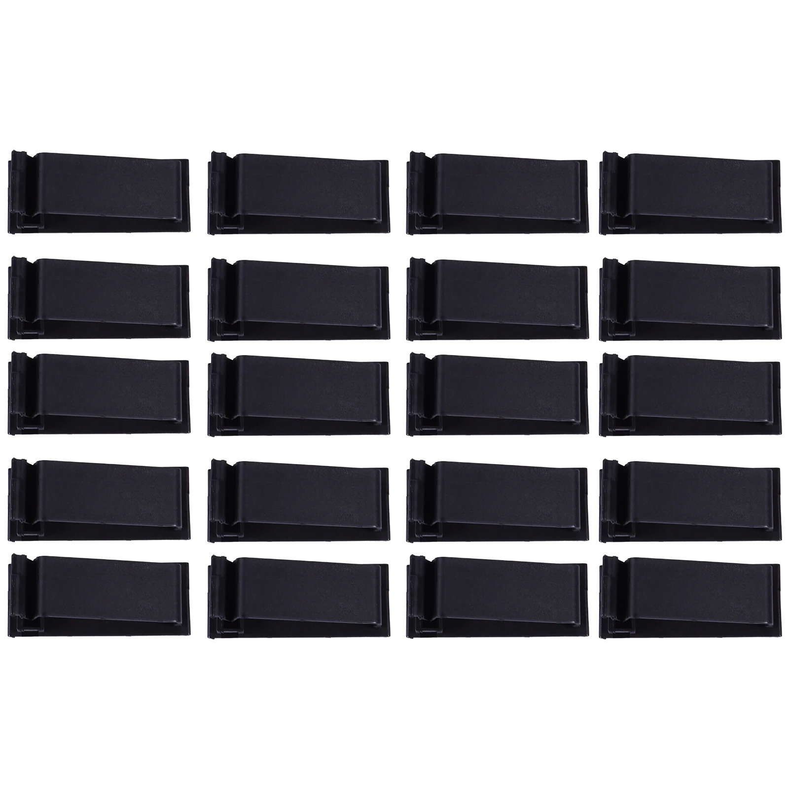 

20 шт. самоклеящиеся зажимы для кабеля, органайзер для проводов, нейлоновый держатель для управления шнуром для компьютера, USB-кабели, рождественские огни